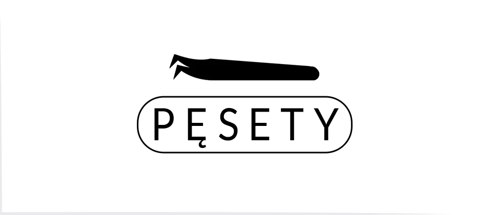 pęsety do przedłużania rzęs